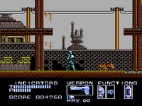 une photo d'Ã©cran de Robocop sur Nintendo Nes